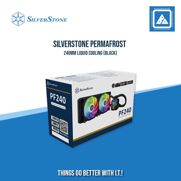 SILVERSTONE PERMAFROST 240MM LIQUID COOLING SILVERSTONE PERMAFROST 240MM LIQUID COOLING